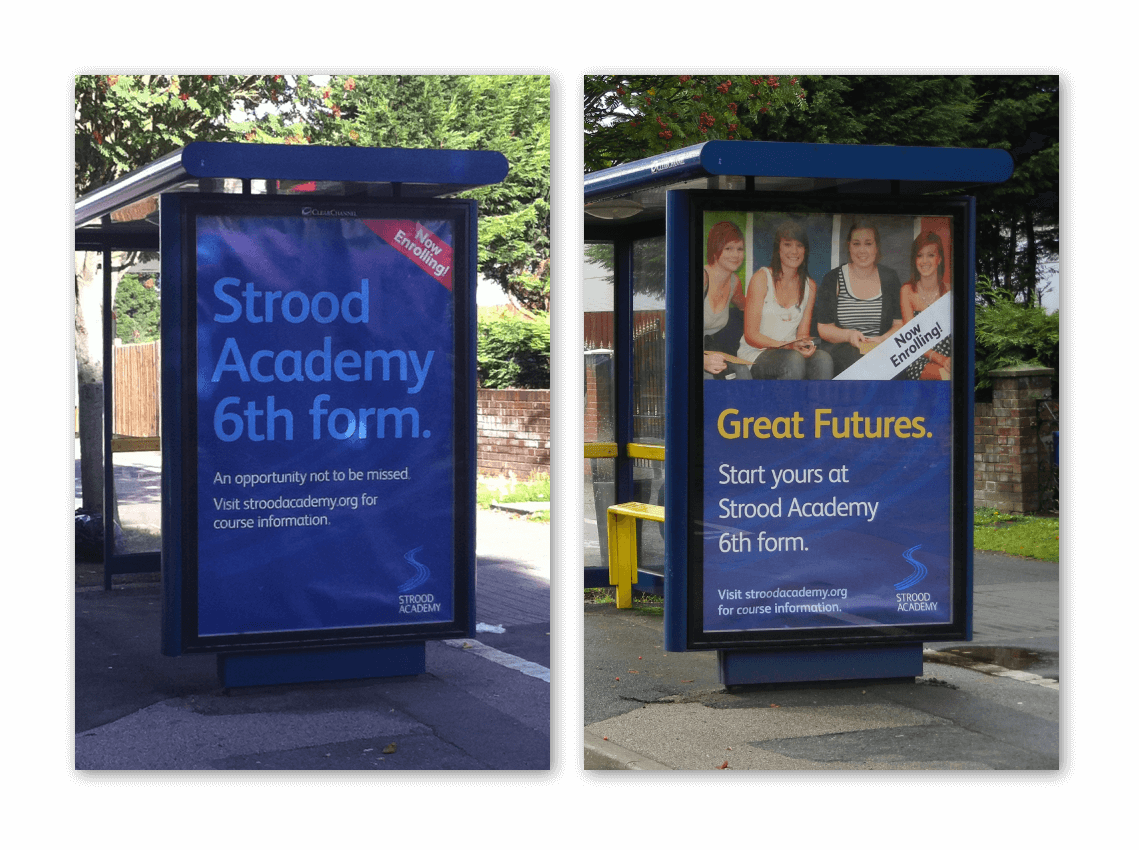 Strood Academy School Advertising