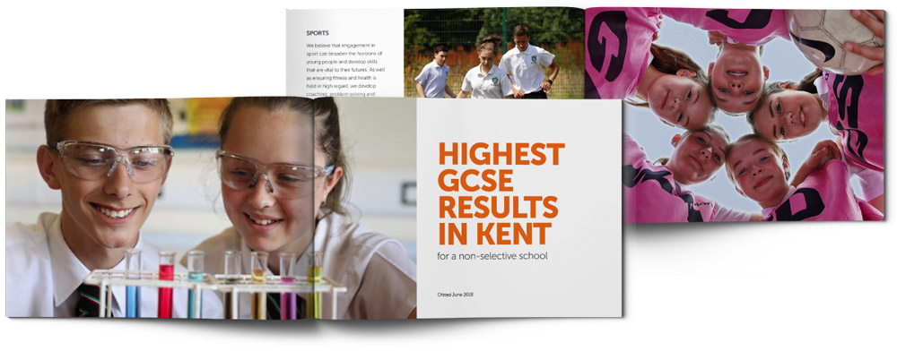 School Prospectus Design, Kent