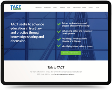 TACT Website Design