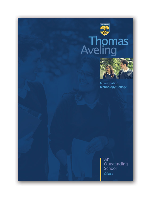 Thomas Aveling School Prospectus Design