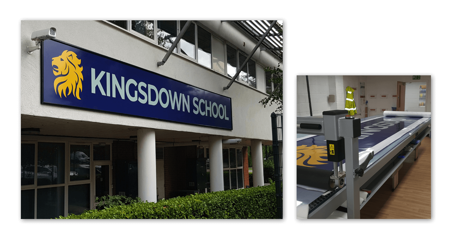 Kingsdown School Signage Design