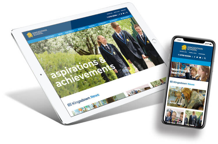 Kingsdown School Website Design